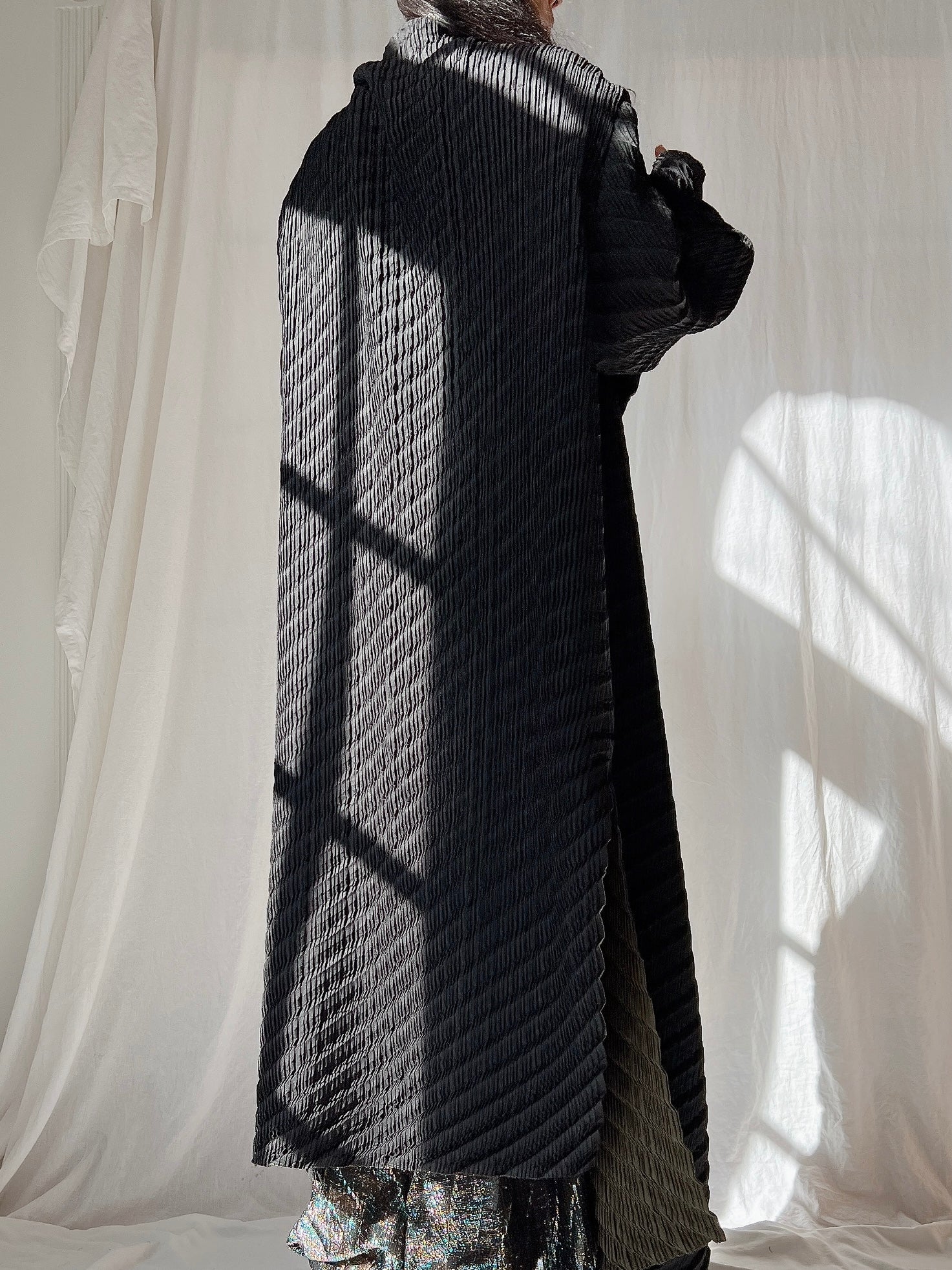 Vintage Mashiah Pleated Duster - OSFM