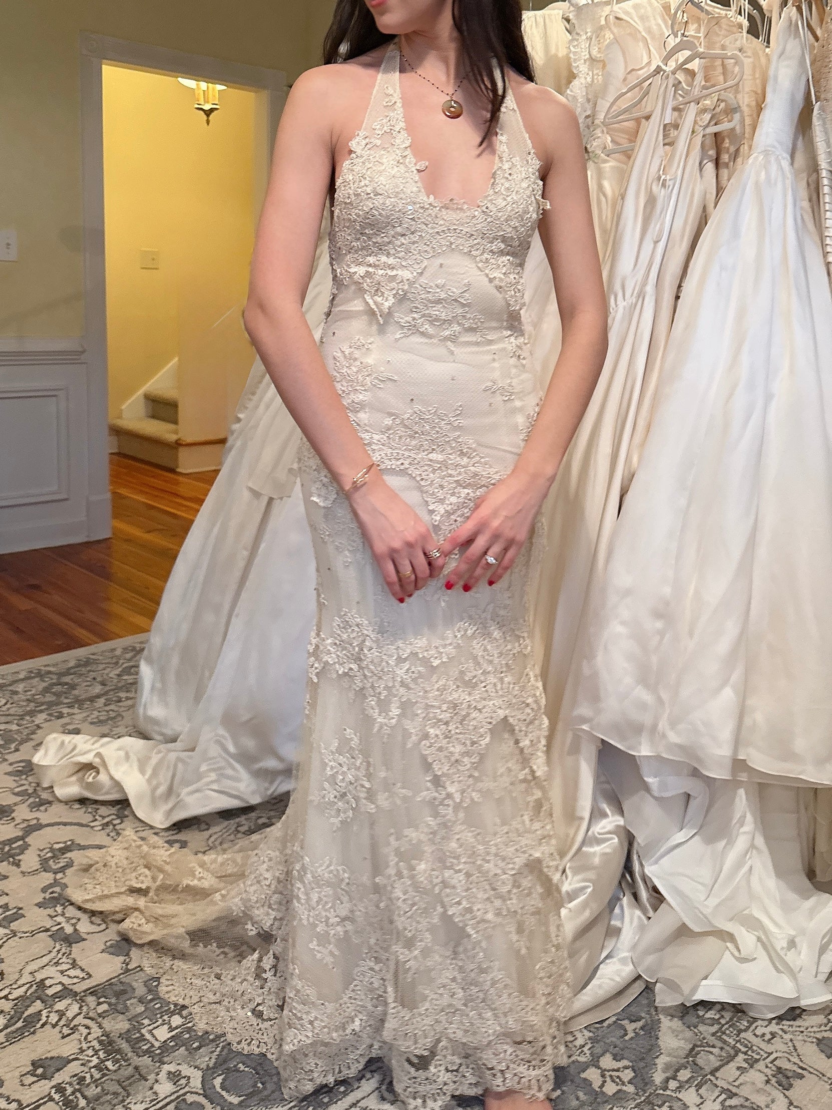 1990s Cymbeline Lace Gown - S