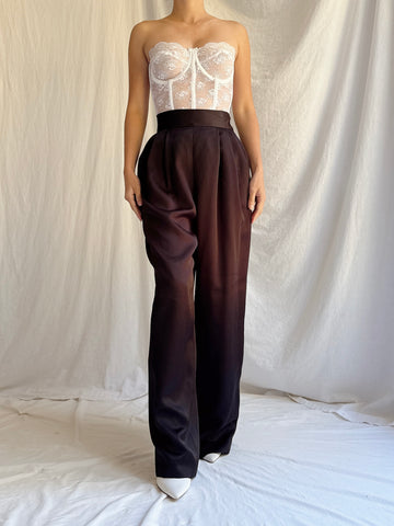 Vintage Black Trousers - S/4
