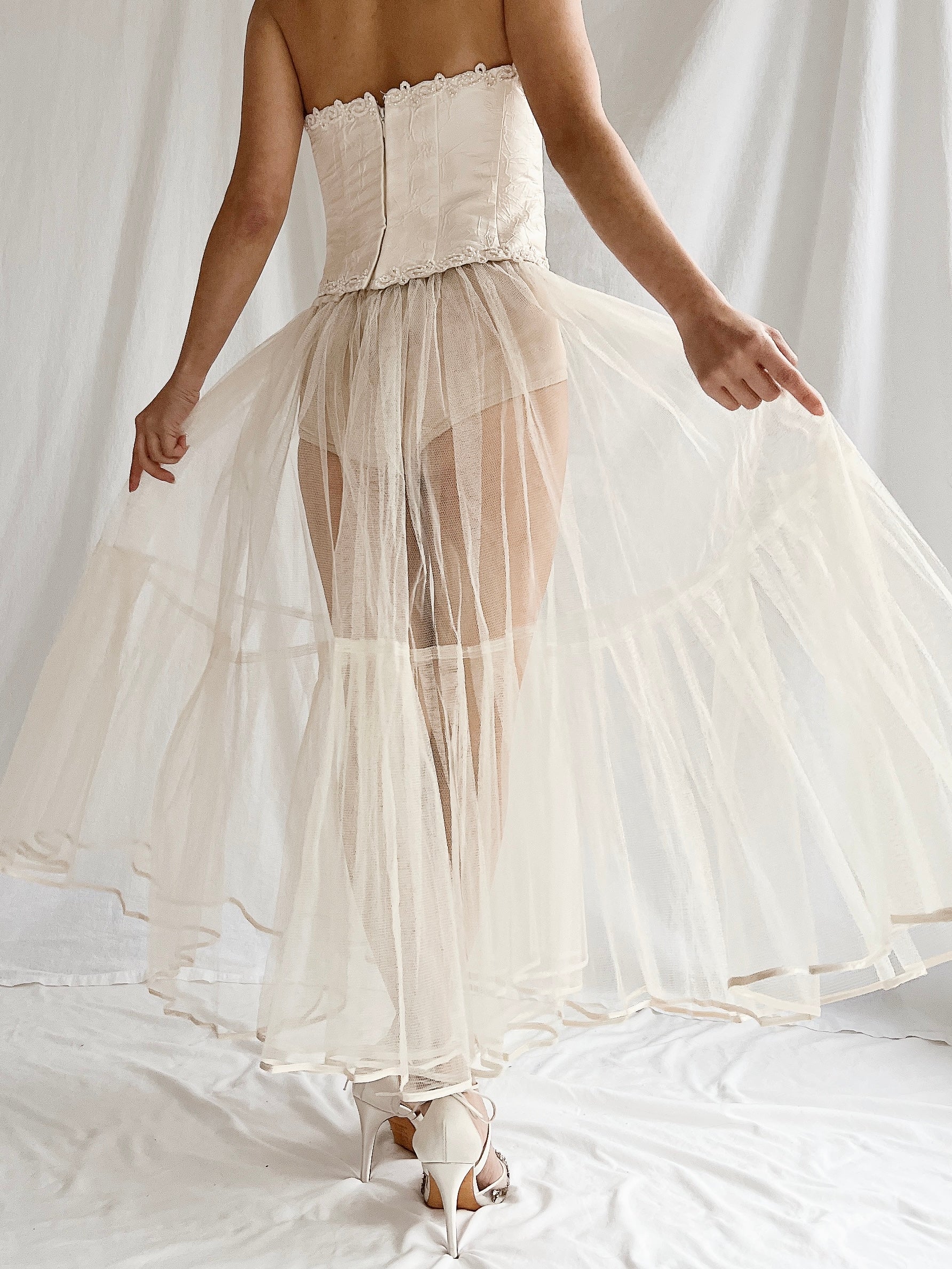 Vintage Tulle Skirt - S-M