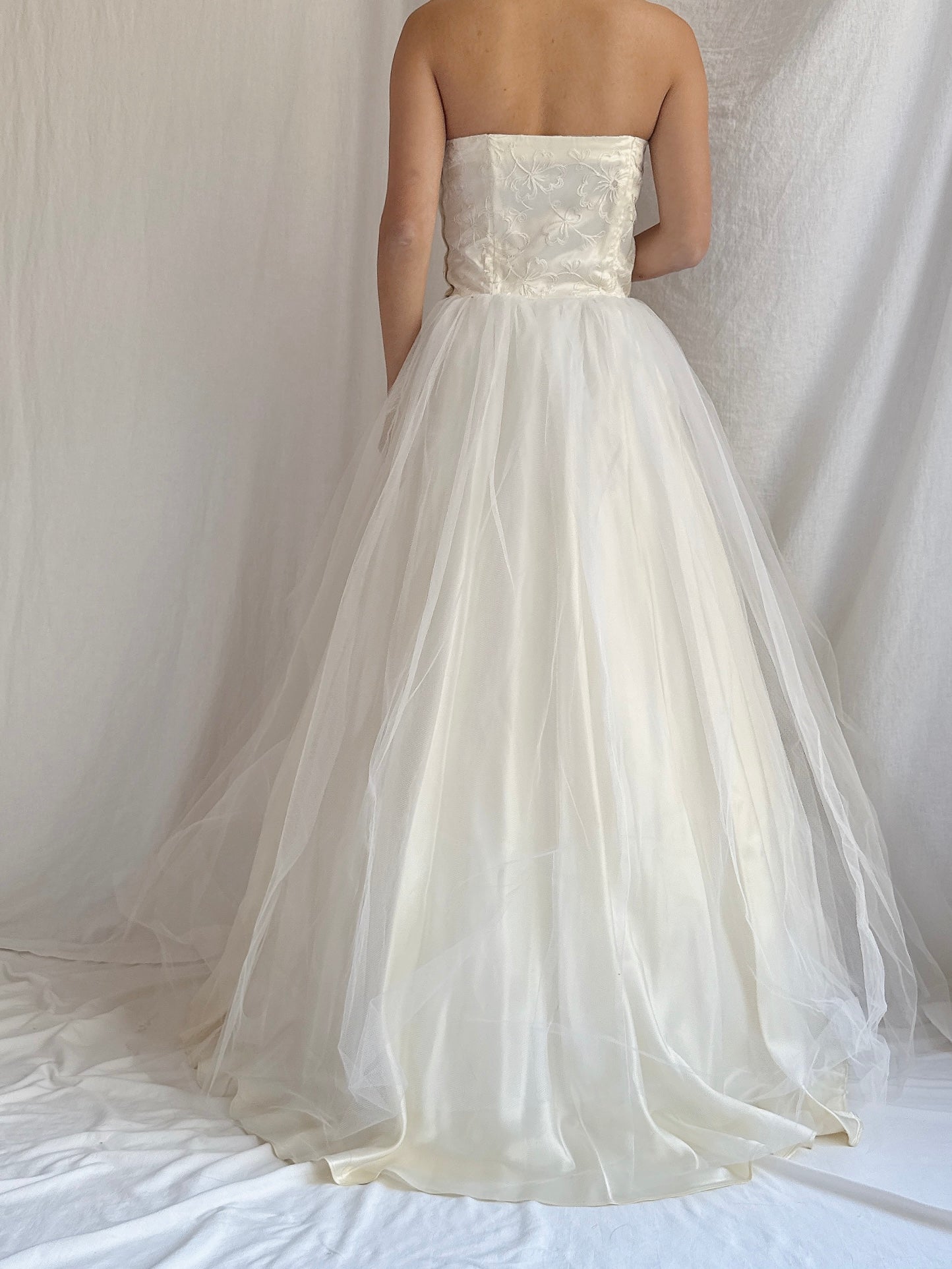 1950s Vintage Tulle 2-Piece Set - XS