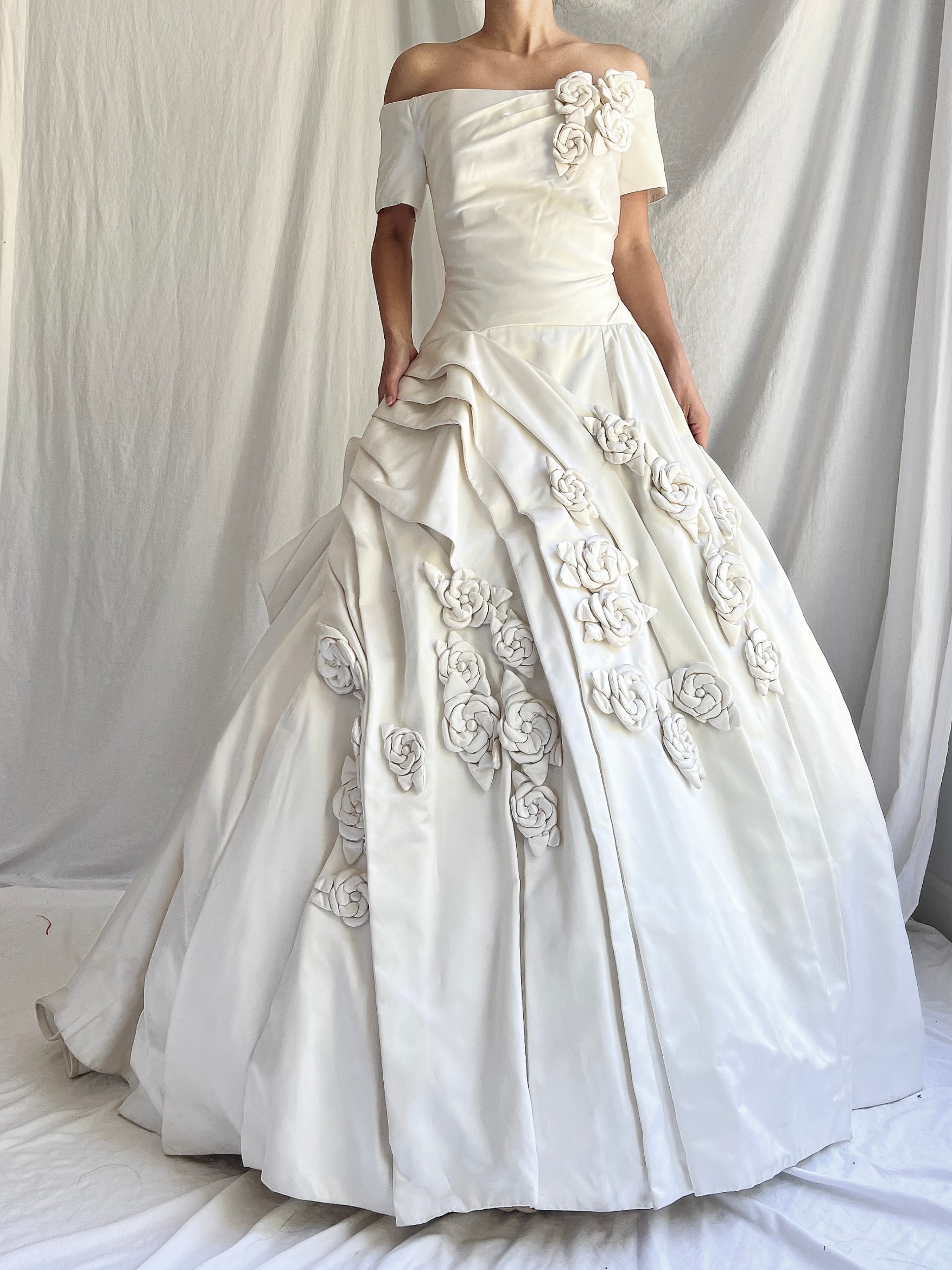 Vintage Scaasi Silk Gown - M/8