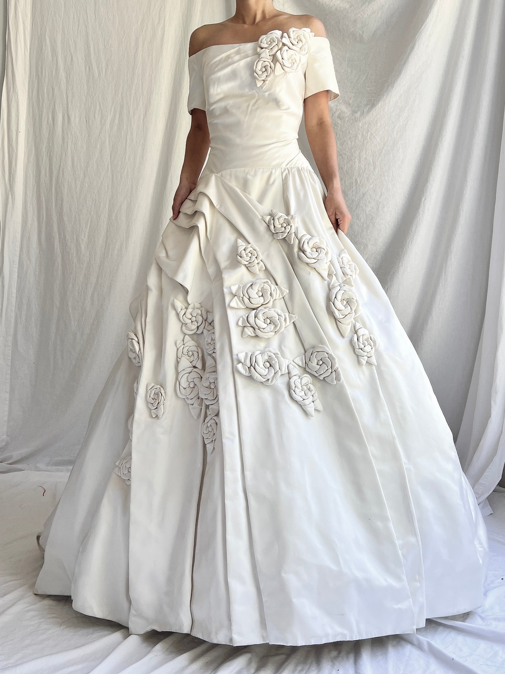 Vintage Scaasi Silk Gown - M/8