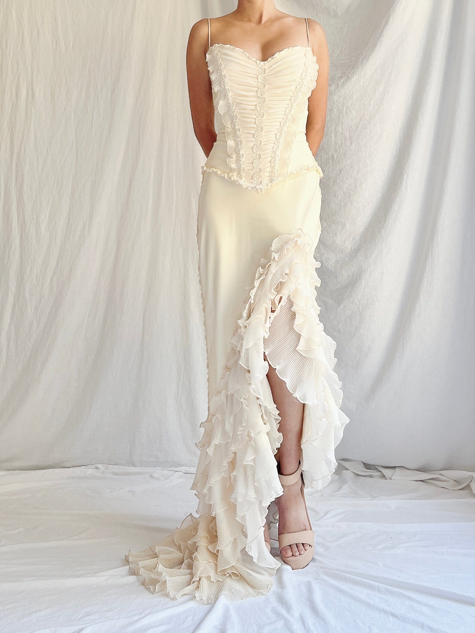 Vintage Catwalk Collection Corset Dress - One Size