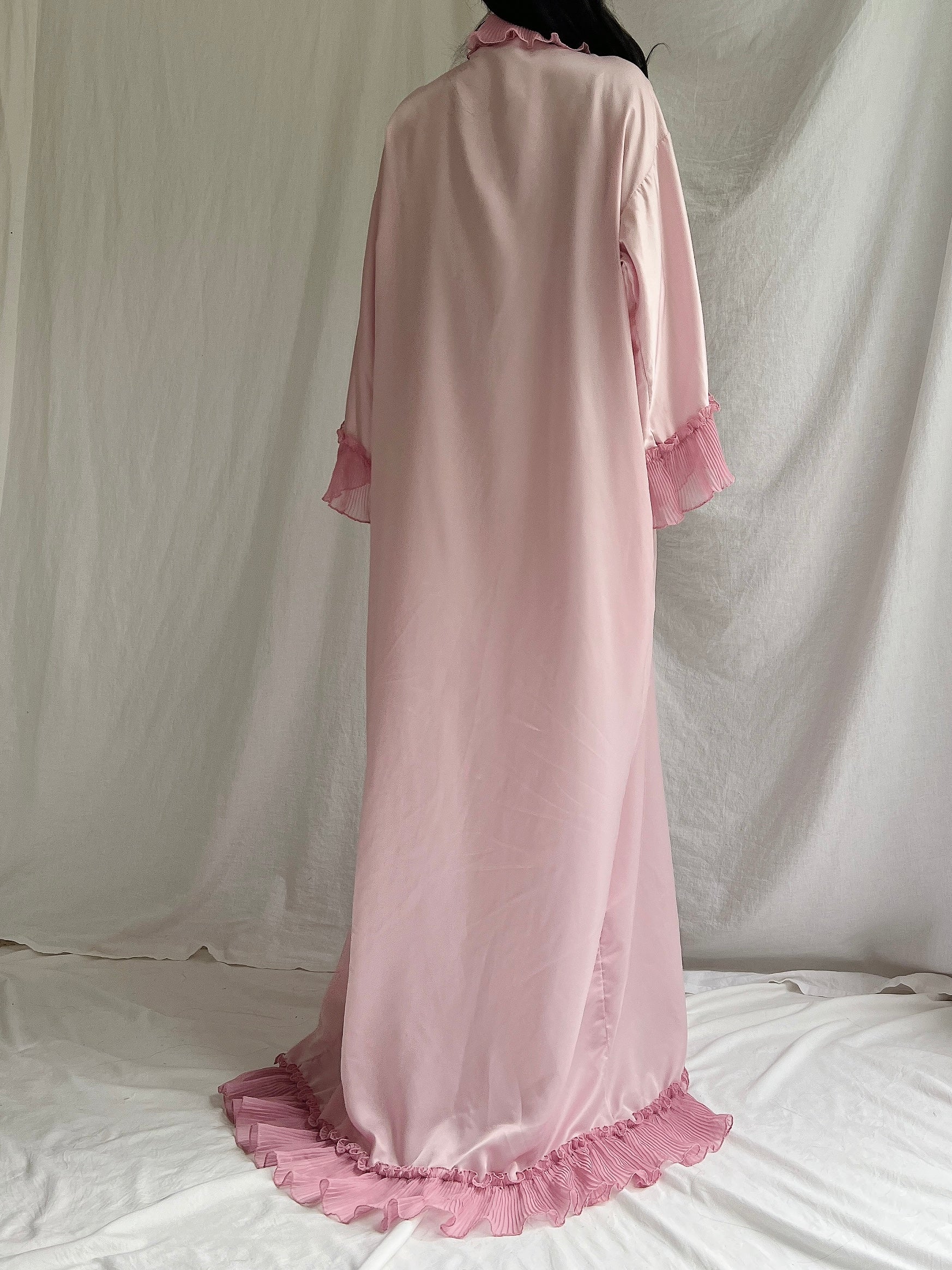 Vintage Lilac Mary McFadden Dressing Gown