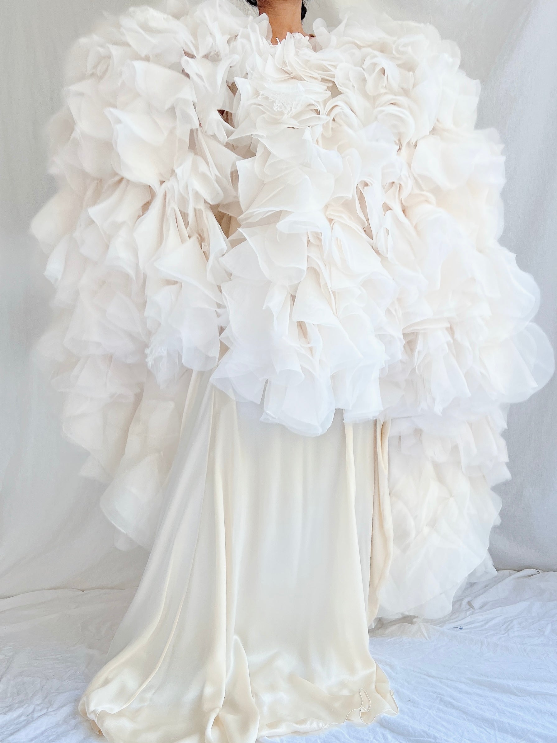 Organza and Lace Cape - OSFM