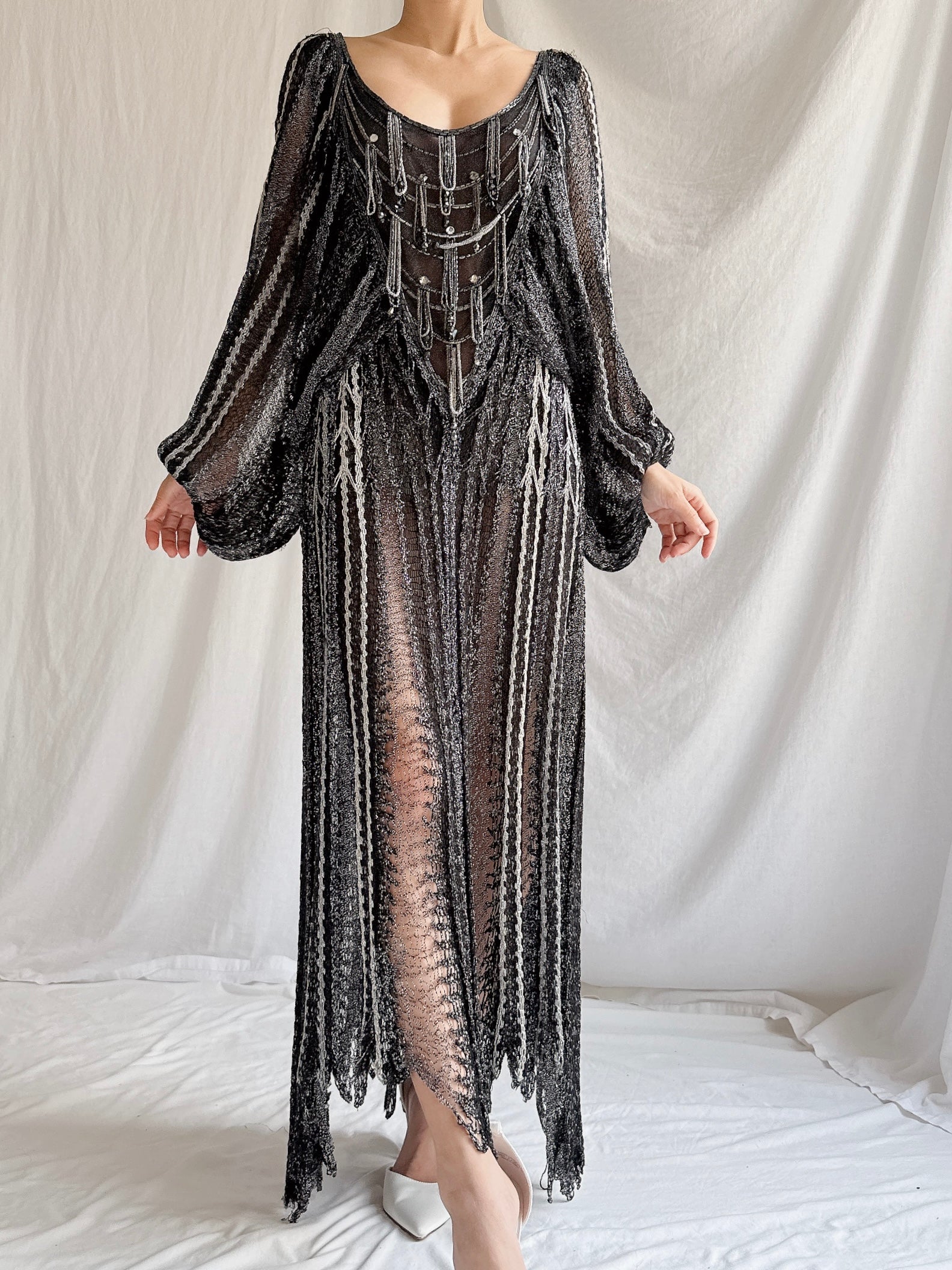 Vintage MALI Spain Knit Dress - OSFM