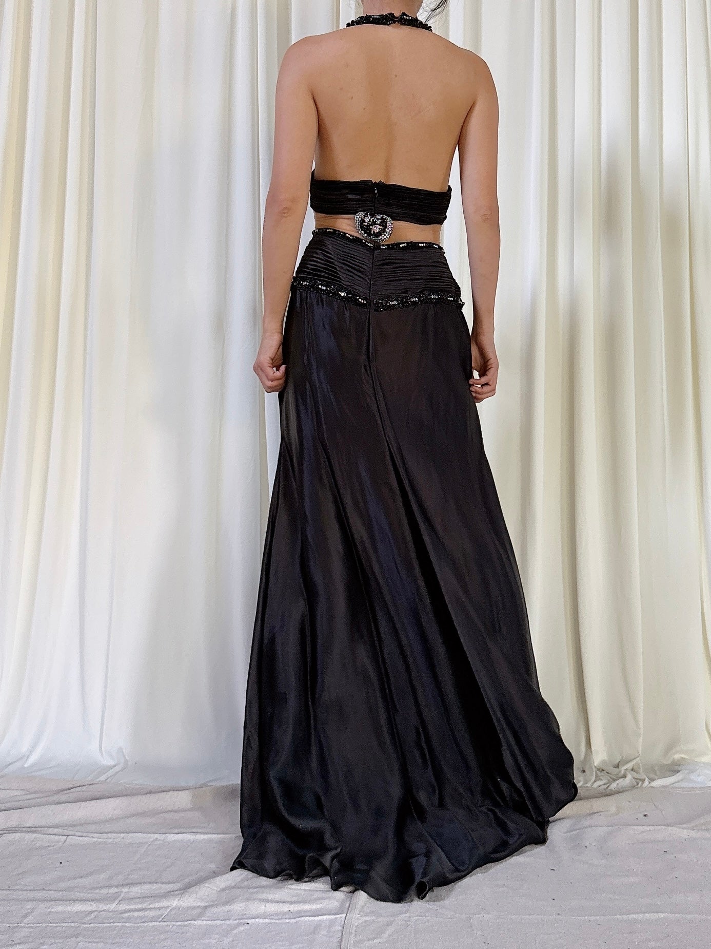 Vintage Gatti Nolli Black Dress - IT 42