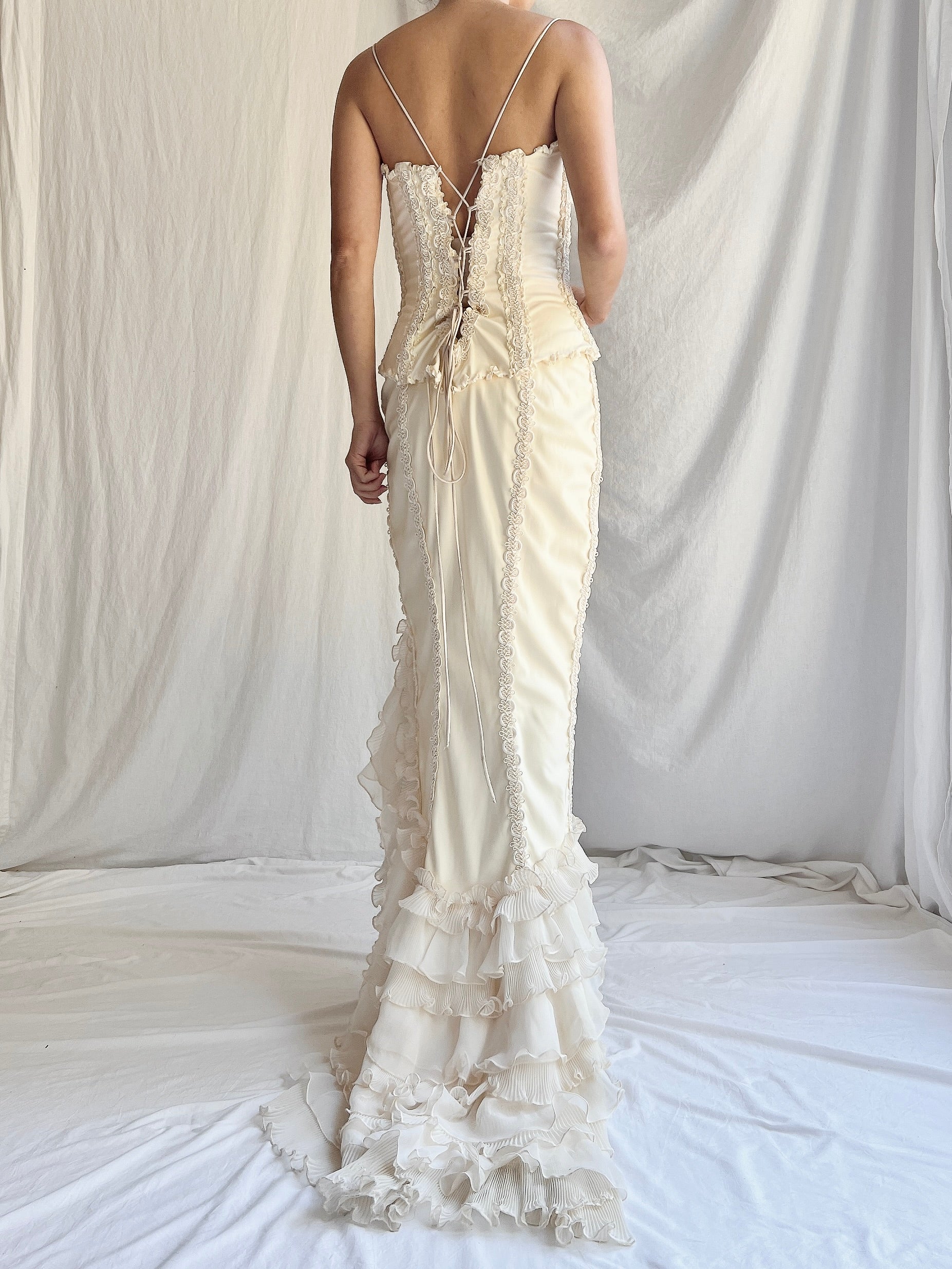Vintage Catwalk Collection Corset Dress - One Size