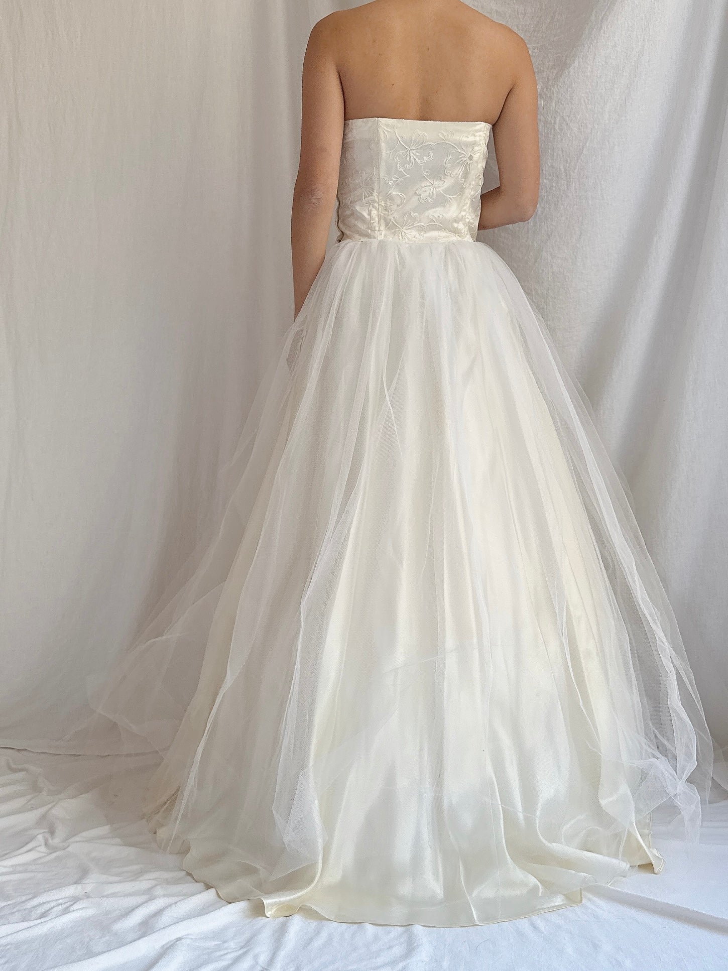 1950s Vintage Tulle 2-Piece Set - XS