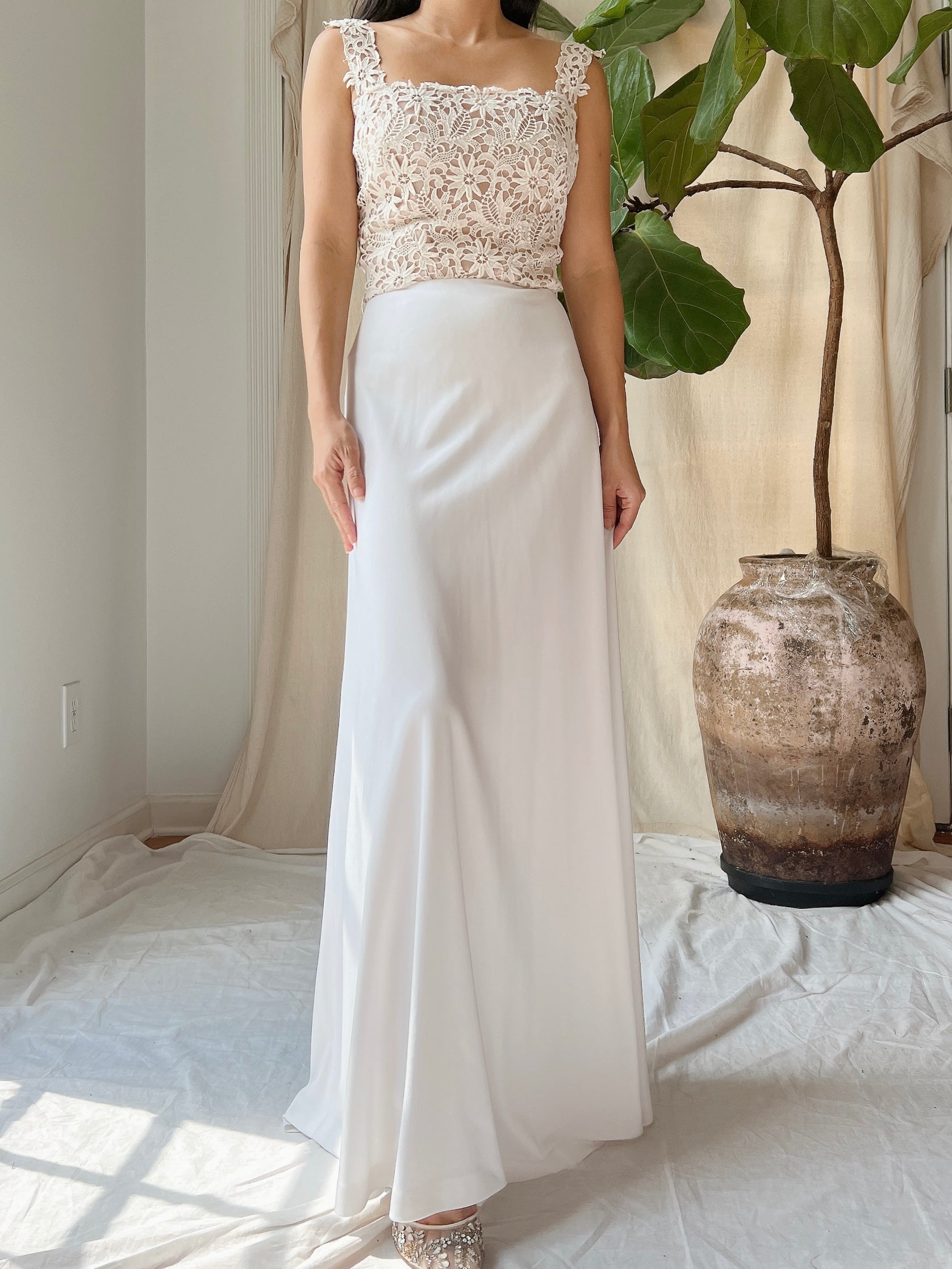 1970s 2-Piece Jersey Ensemble - S