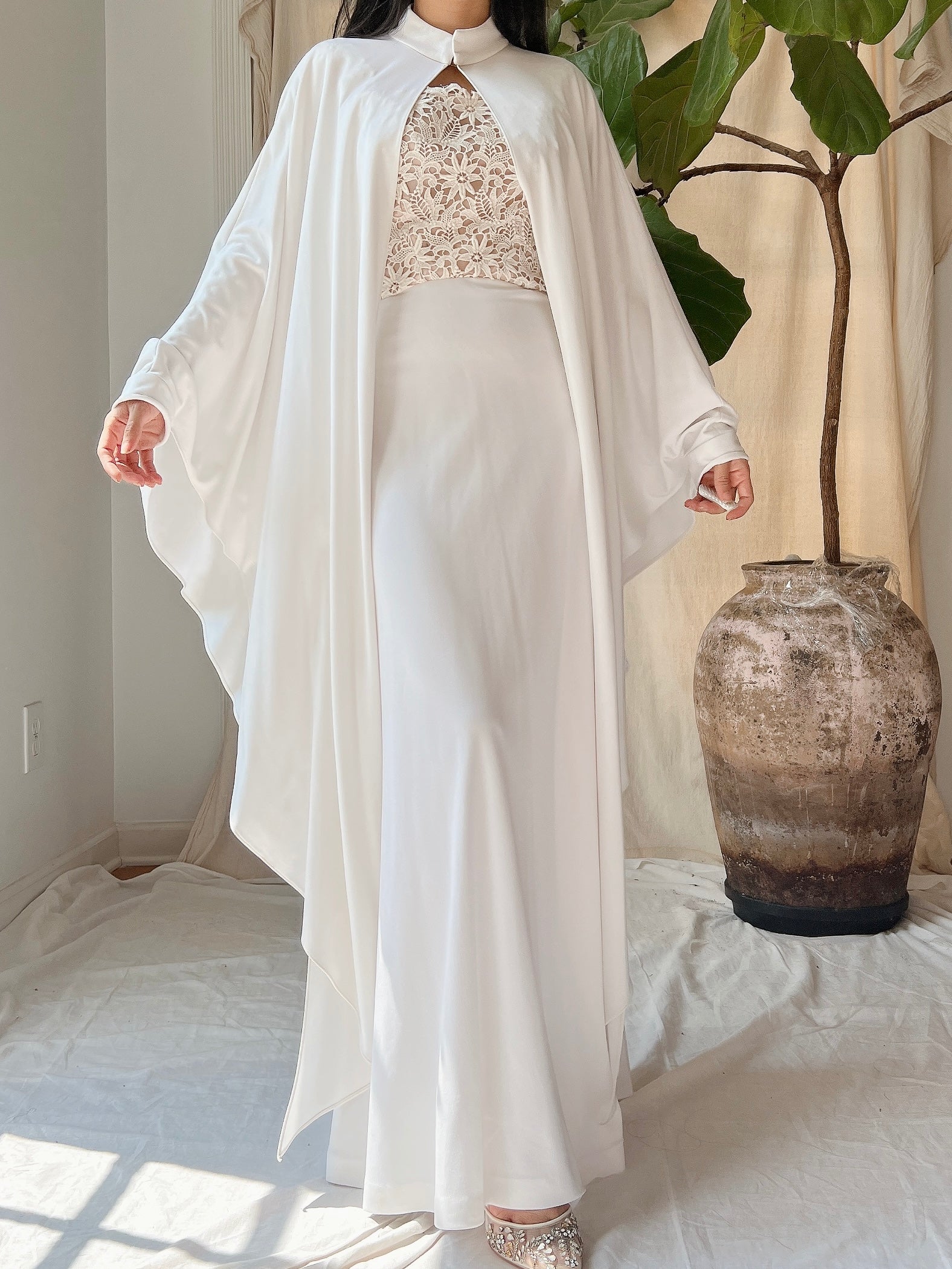 1970s 2-Piece Jersey Ensemble - S