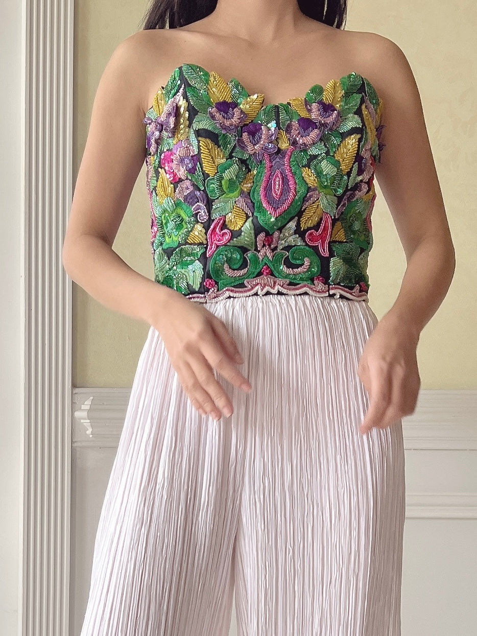 Vintage Victor Costa Bustier - XS