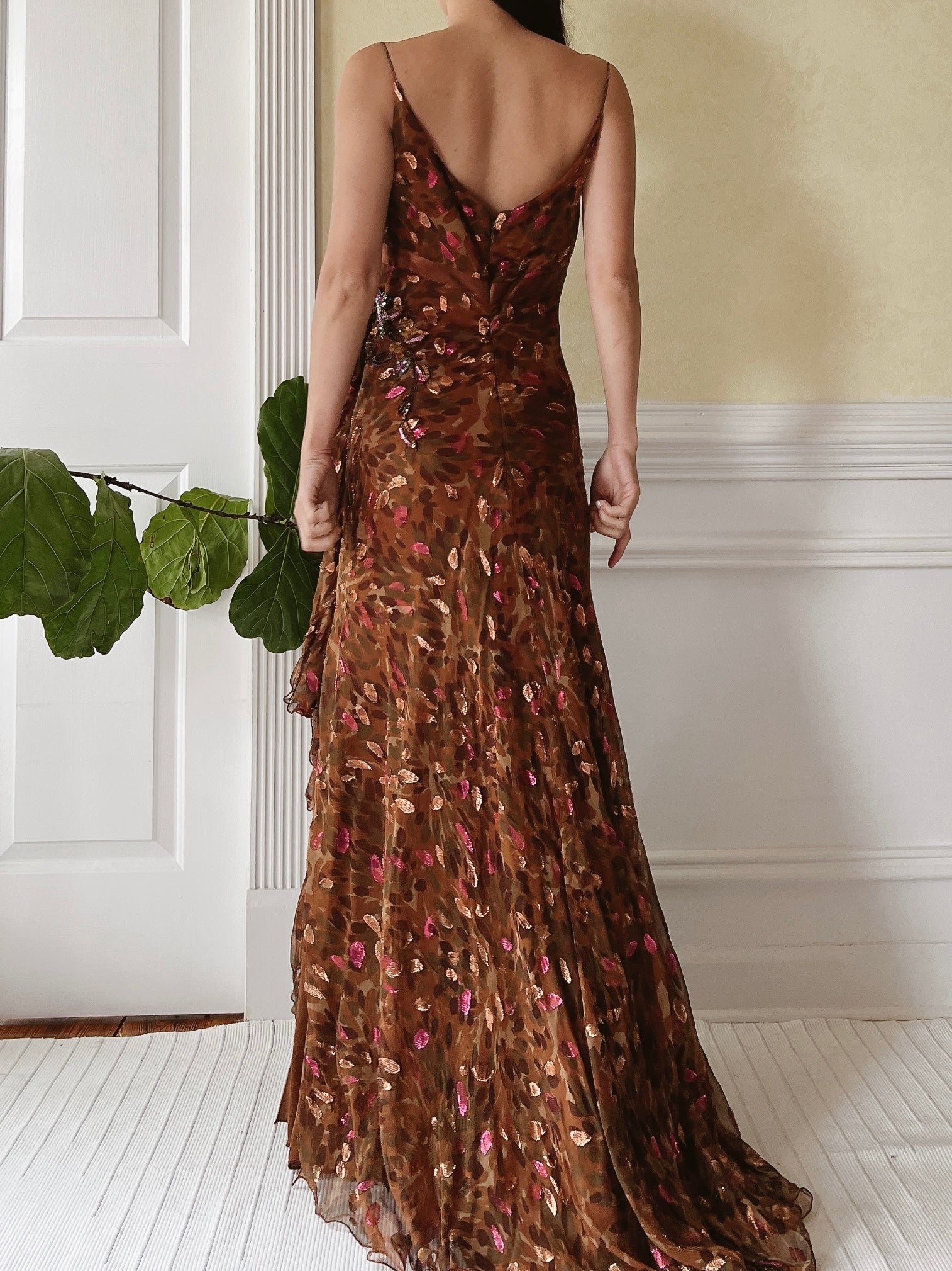 1990s Zuhair Murad Beaded Dress - S