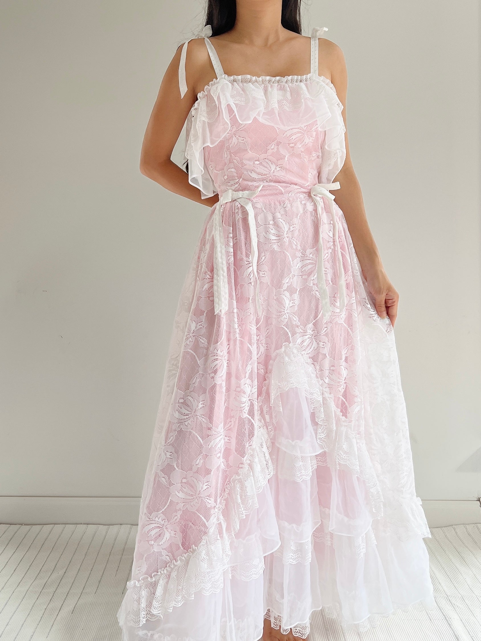 Vintage Lace Strapless - XS