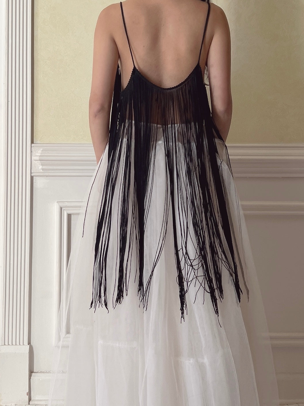 Vintage Tassel Fringe Top - OSFM