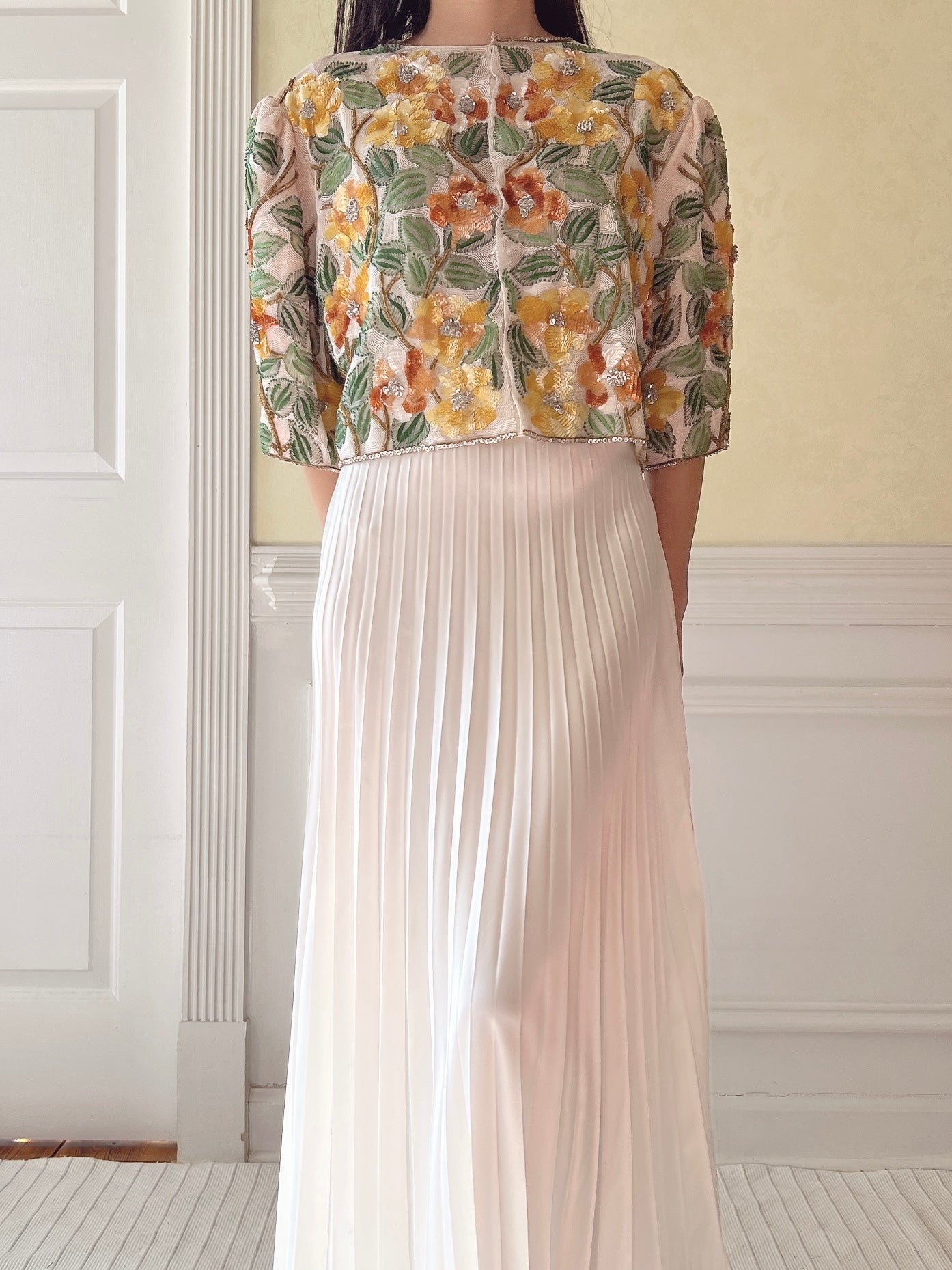 Vintage Beaded Jacket - S