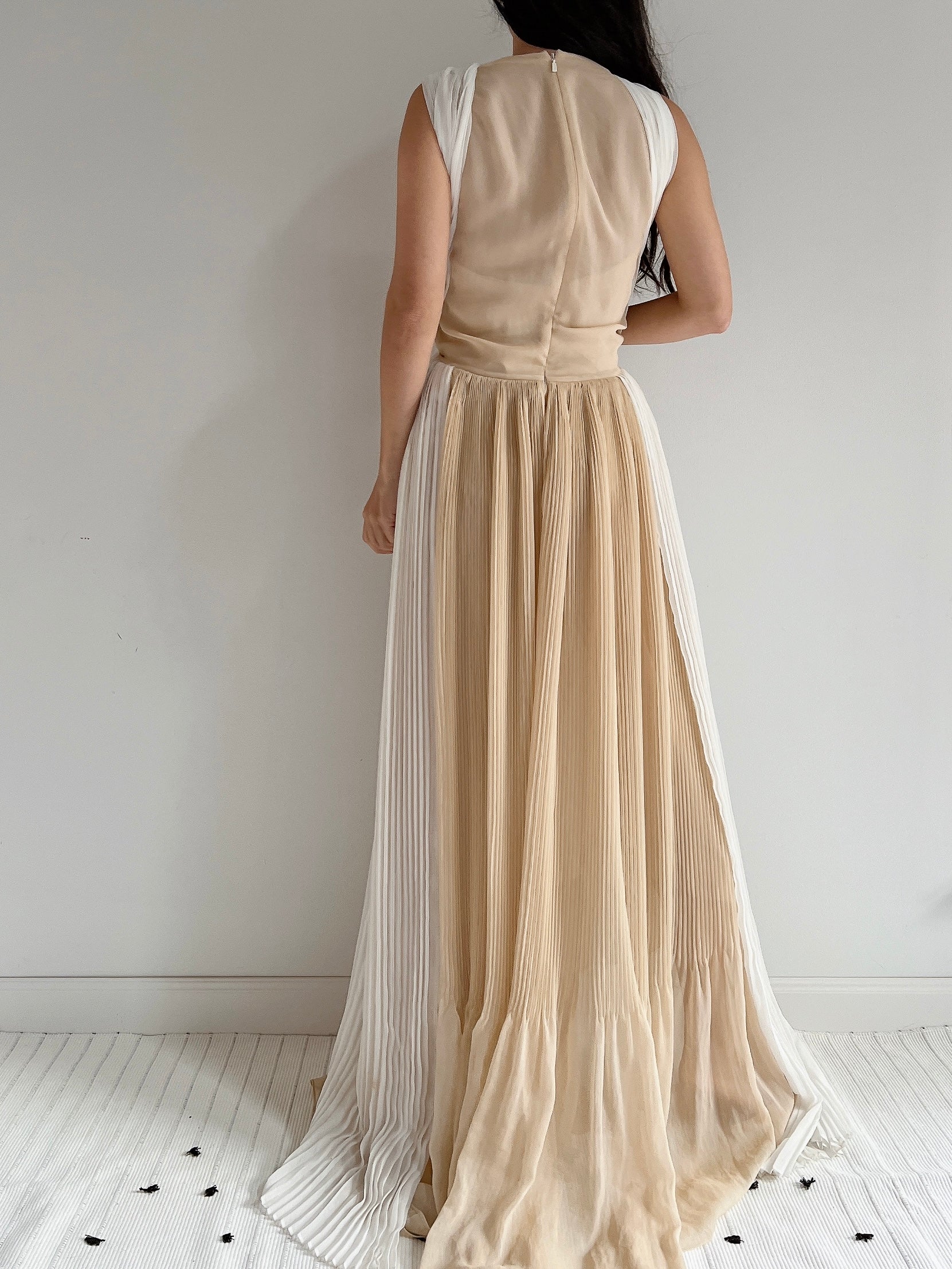 Vintage Chloe Colorblock Gown - M/L
