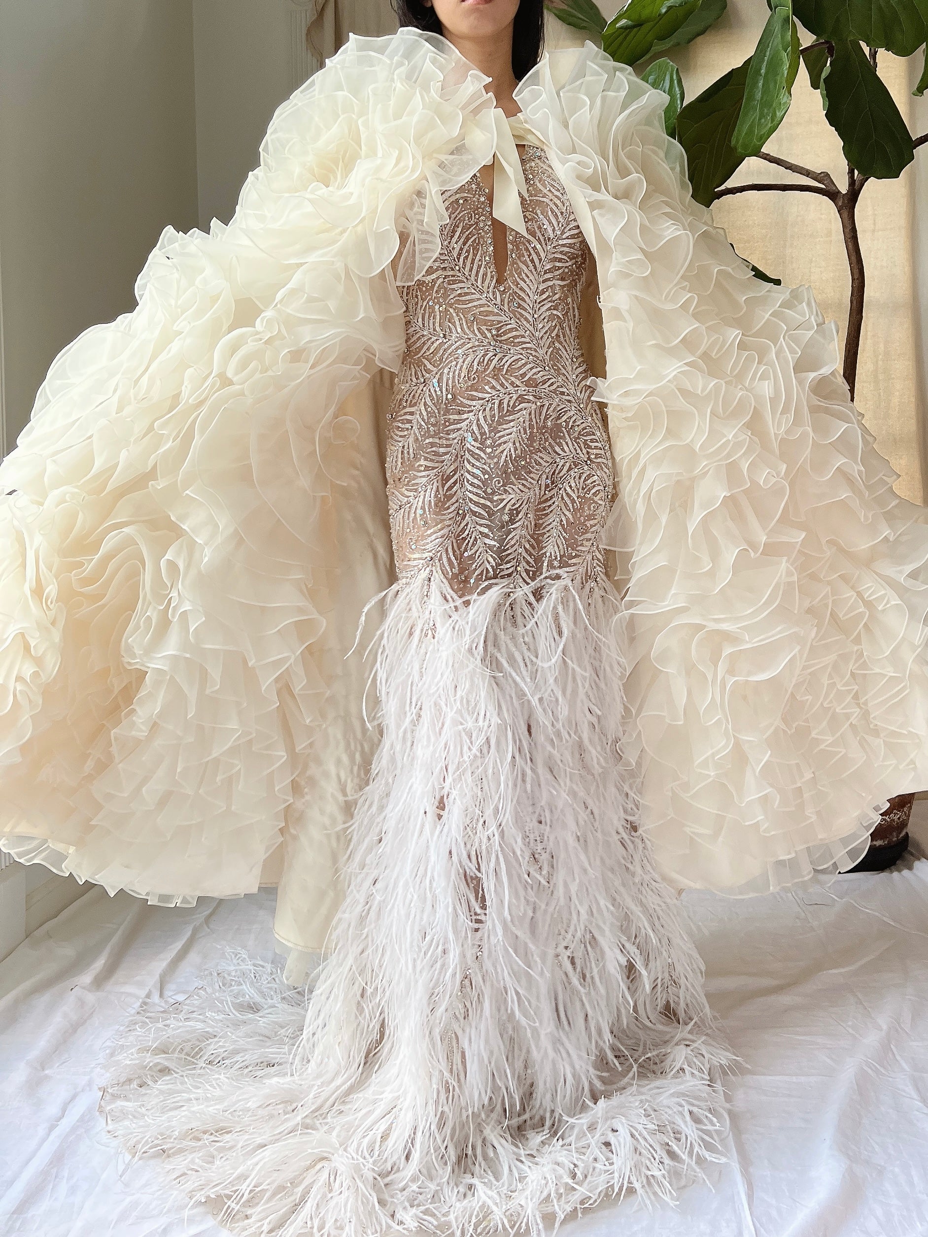 Vintage Cape/Skirt - OSFM