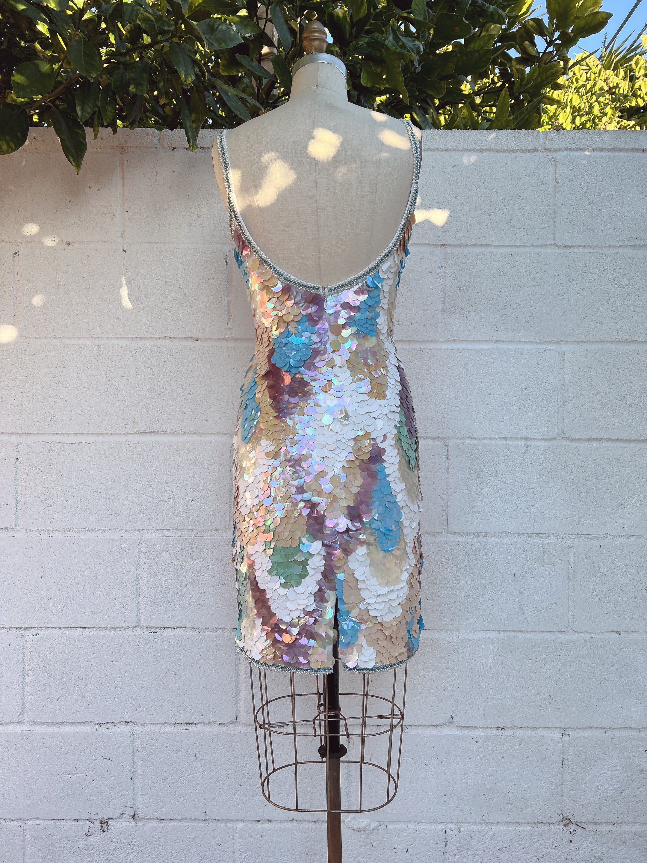 Vintage Paillettes Dress - S/4