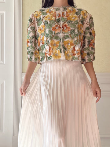 Vintage Beaded Jacket - S