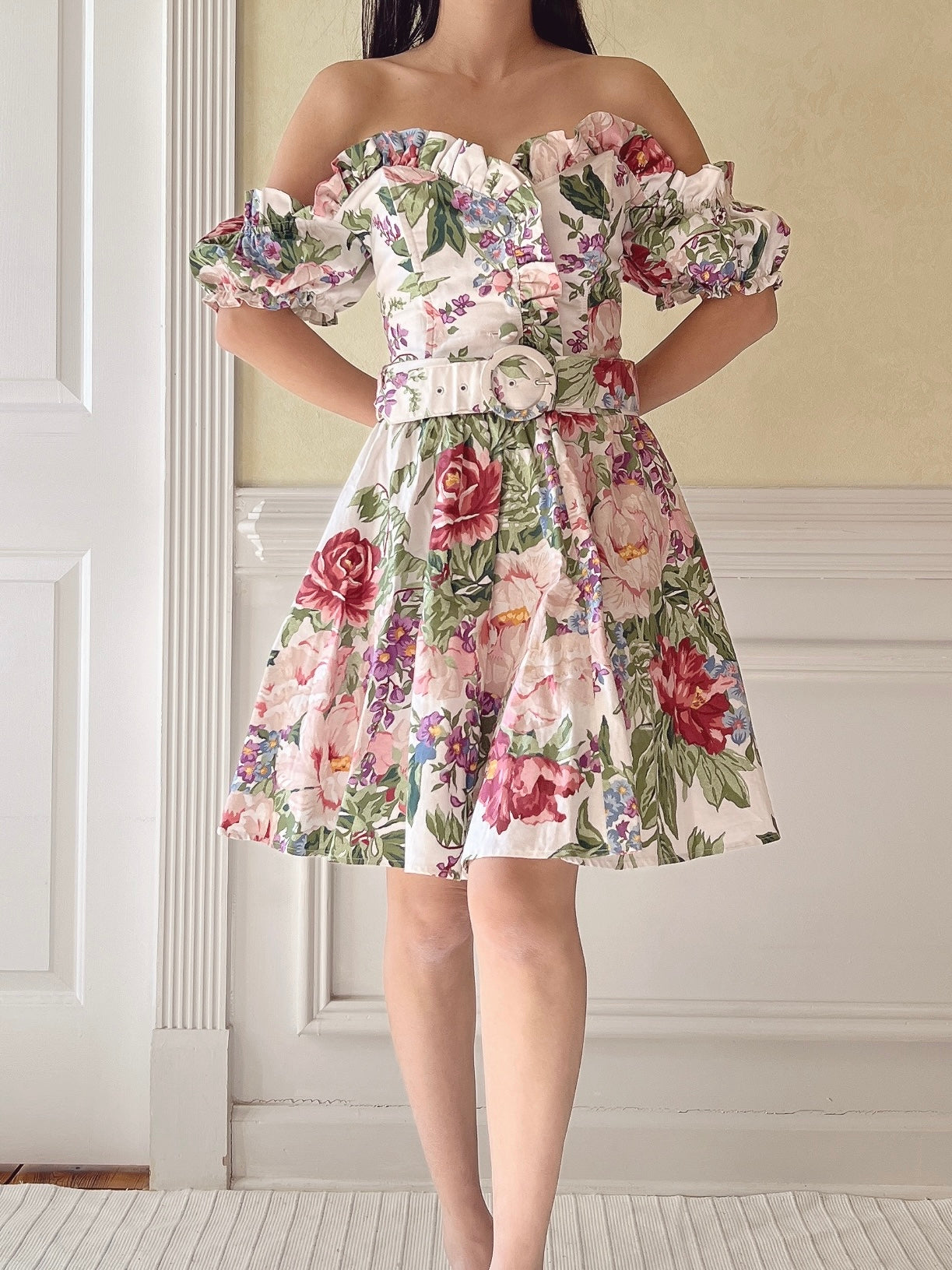 Vintage Cotton 2-Piece Set - XS