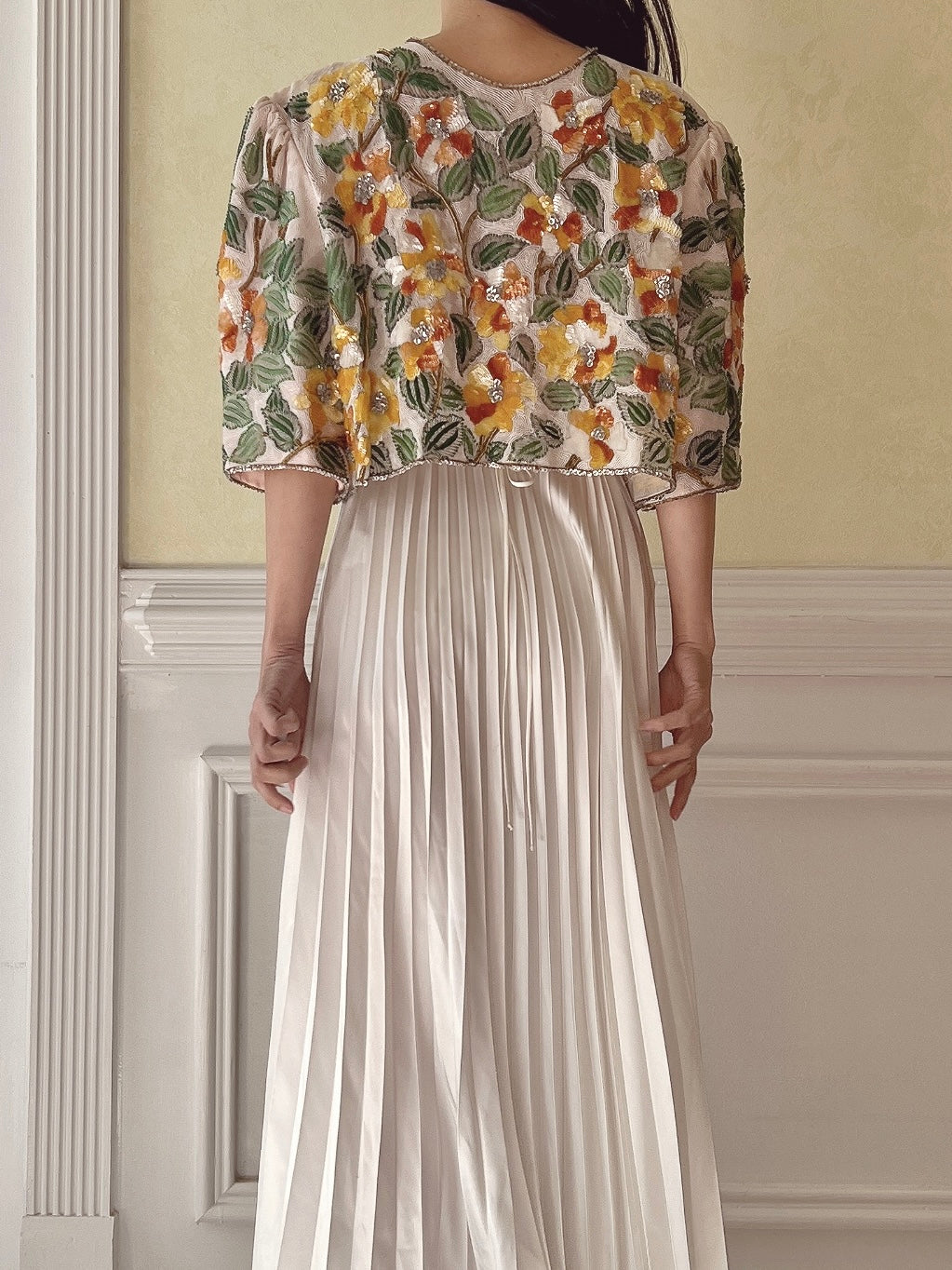 Vintage Beaded Jacket - S