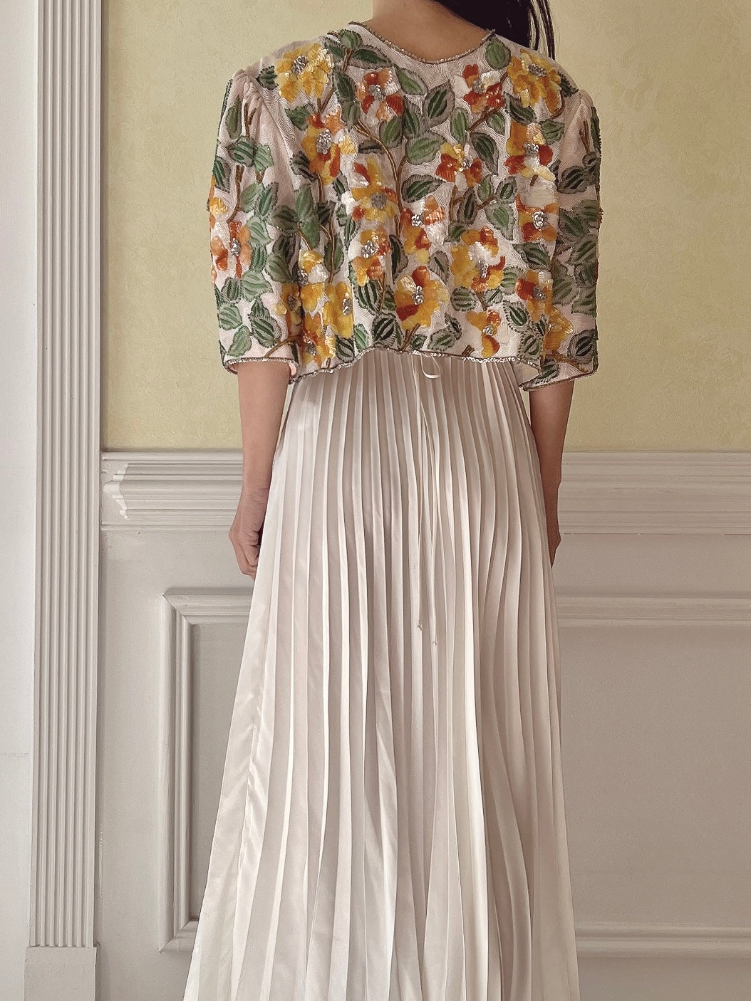 Vintage Beaded Jacket - S