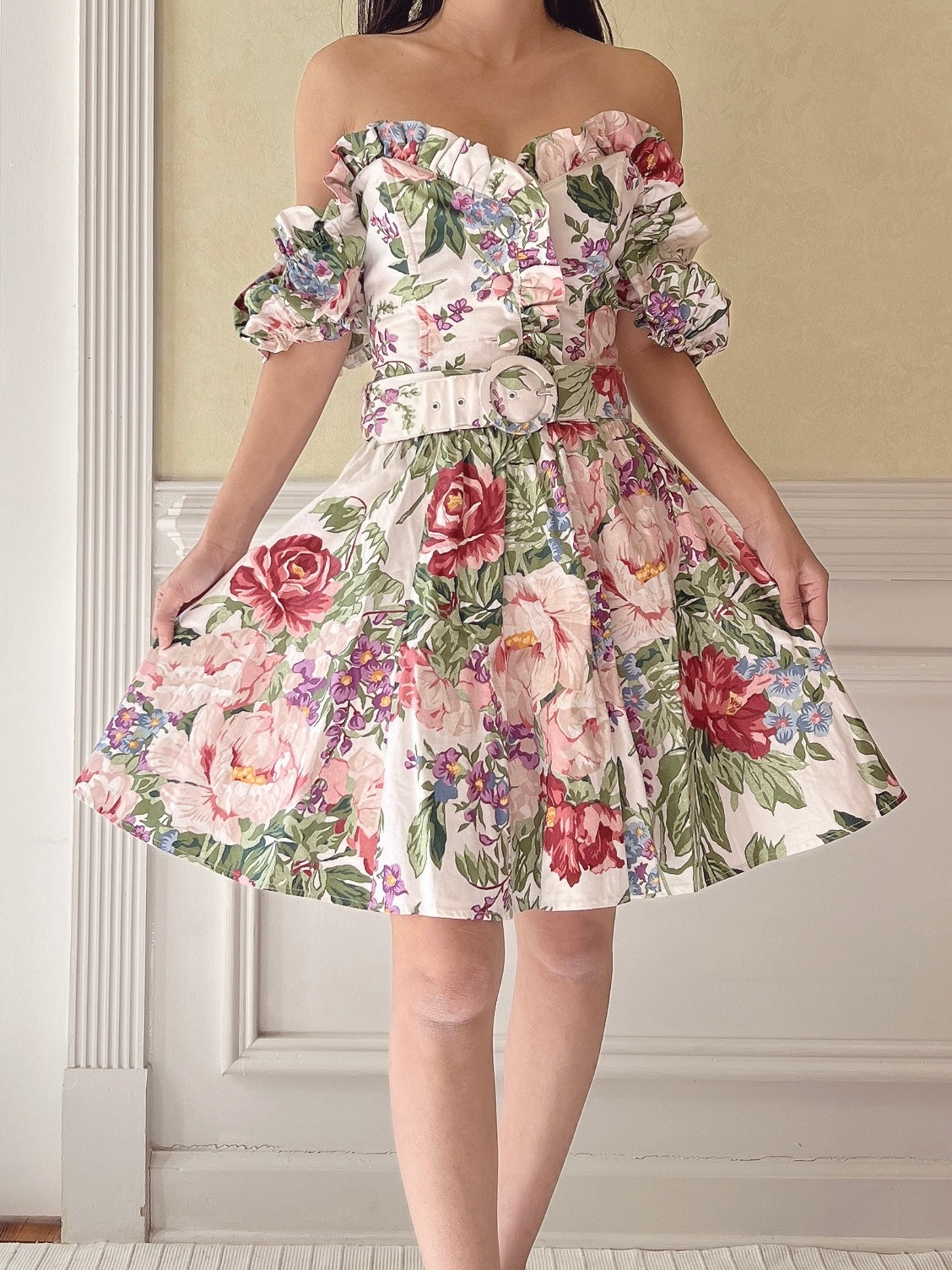 Vintage Cotton 2-Piece Set - XS